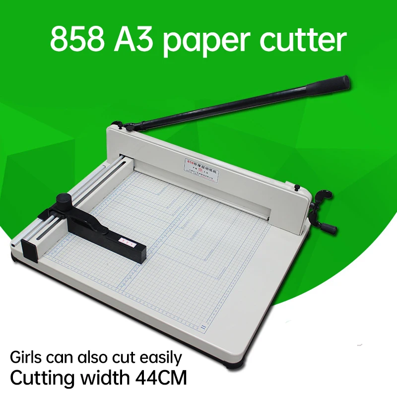 Strong and Durable A3 Paper Cutter with Thick Layer Manual Power Efficient Cutting Performance