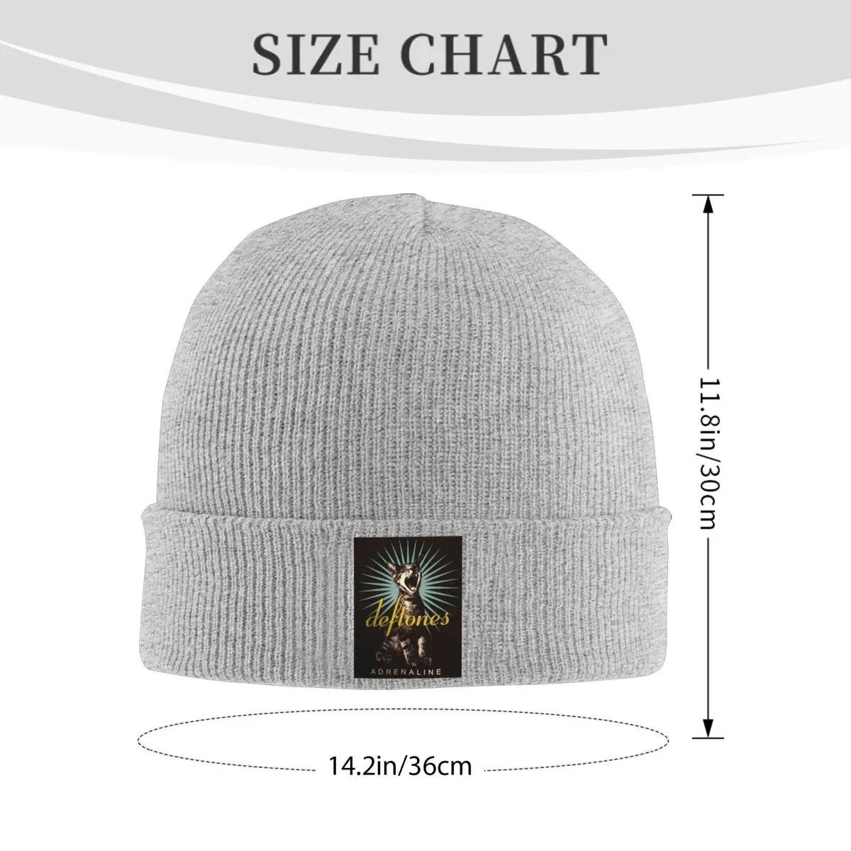 Deftones Snake Private Music Album Warm Knitted Cap Winter Knit Bonnet Hat Skullies Beanies Hip Hop Caps for Unisex
