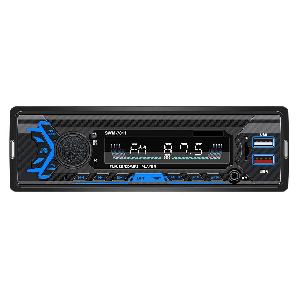 Bluetooth MP3 Player Car Radio Power Amplifier USB Card Reader Supports Voice Control Marine Radio