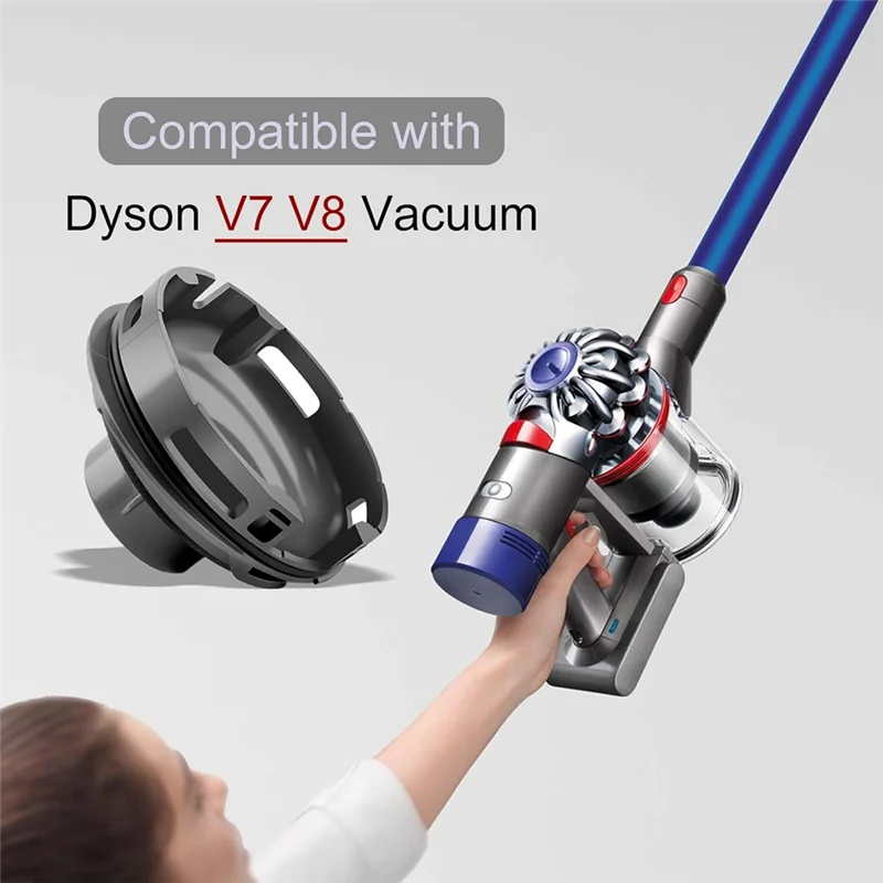【Shopper’S Favorite】Motor Rear Cover Replacemnet Parts For Dyson V7 V8 Vacuum Attachment Motor Rear Cover Durable Repair Vacuum