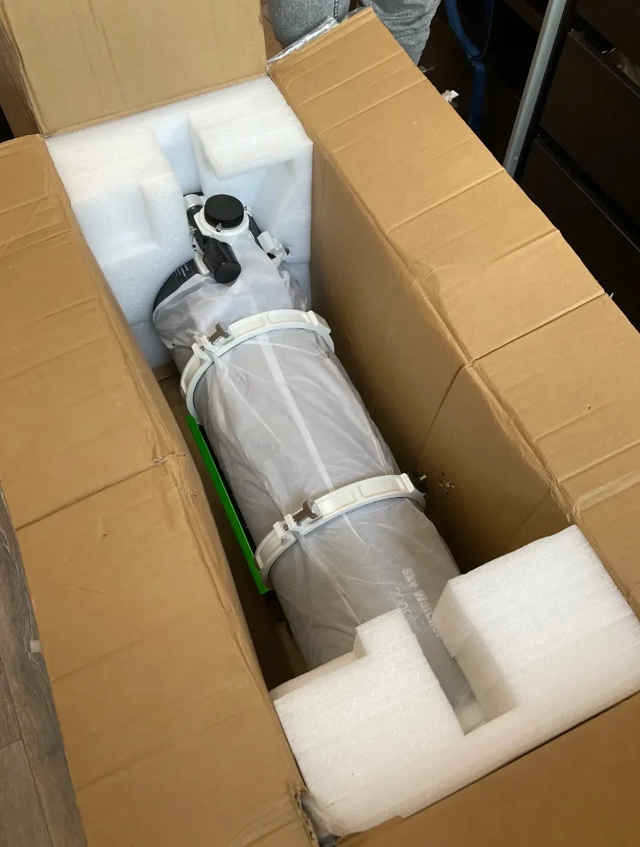 Sky-Watcher EXPLORER 200PDS 200MM (8") F/5 PARABOLIC DUAL-VELOCIDADE NEWTONIAN Refletor OTA Espelho primário