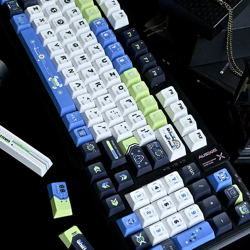 404 codice PBT keycap wooting60he Succubus 87 copritastiera personalizzazione personalizzata altezza originale
