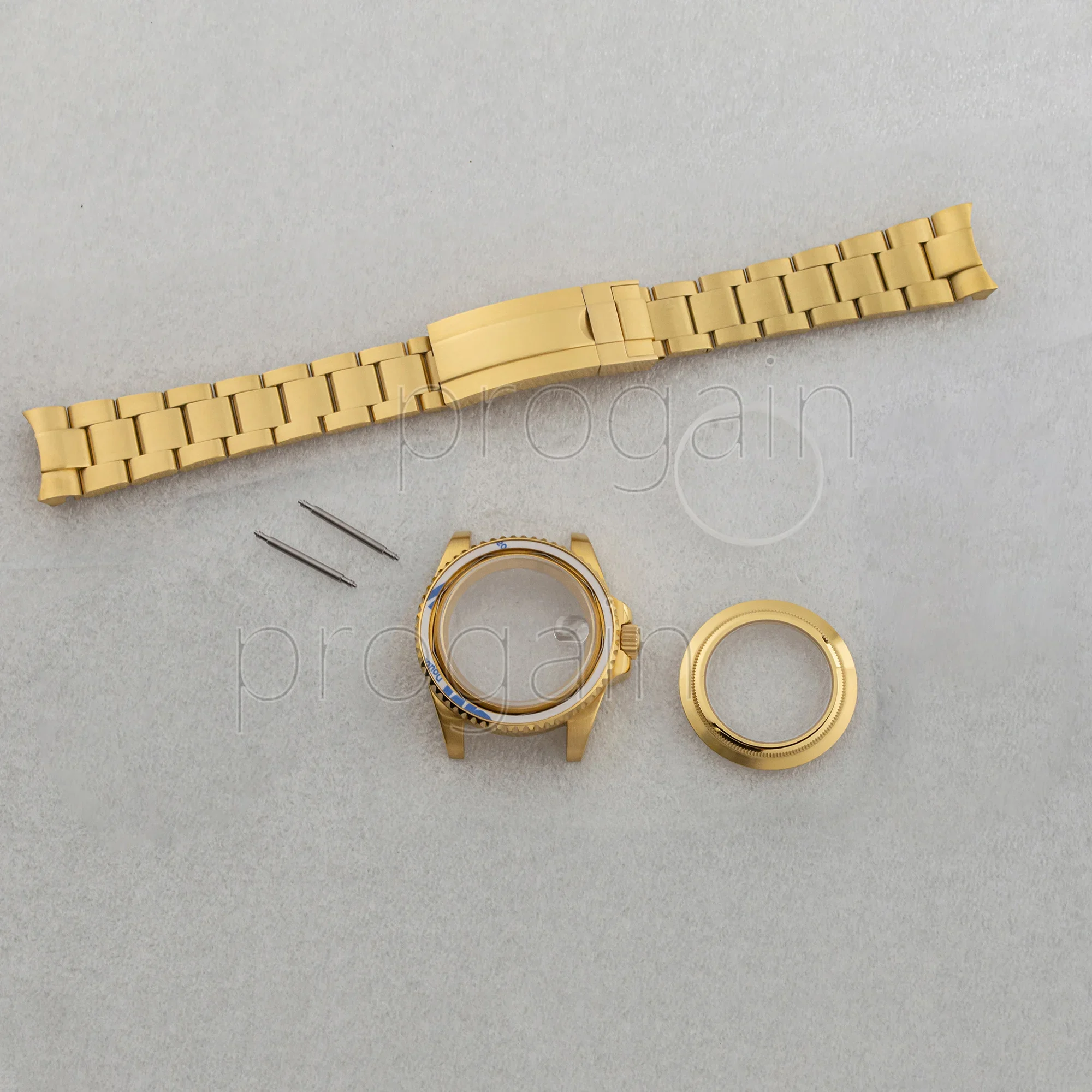 

Stainsteel Steel Watch Waterproof Sapphire Glass Watch Parts for NH36 Movement SUB GMT three beads strap Accessories mod parts