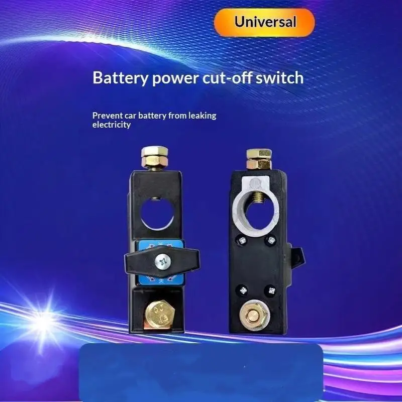 Auto-Batterie-Trennschalter 12V-24V Batterie-Entkopplungsschalter Anti-Leckage-Schalter Schnell-Trennschalter Universell Reines Kupfer Leckageschutz – Detail 9