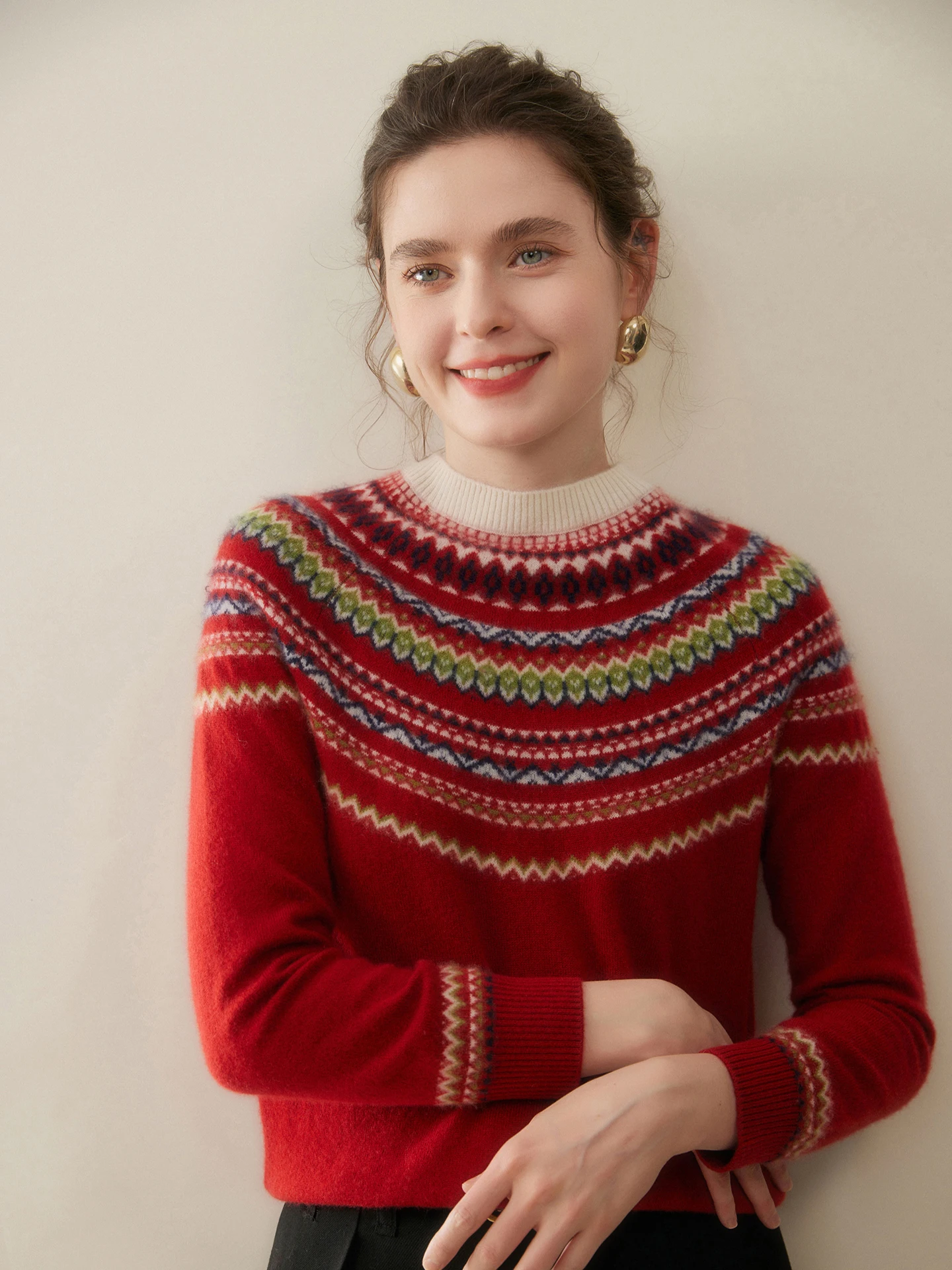 Suéter Feminino de Cashmere 10 - Vintage Fashion Faire avaliação e preço