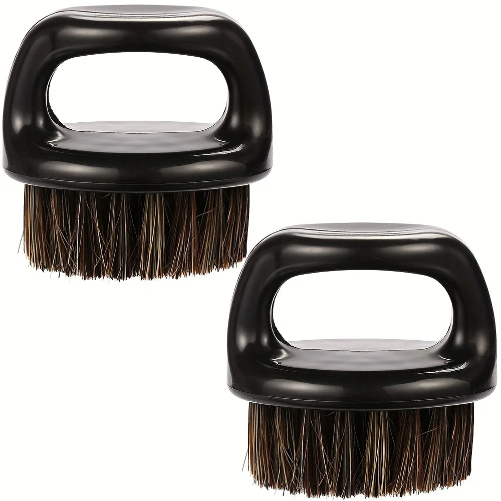 Cepillo de limpieza para el cabello: herramienta profesional de peluquería y belleza, cepillo para quitar el polvo de cuello y rostro, utilizado para barba y cabello