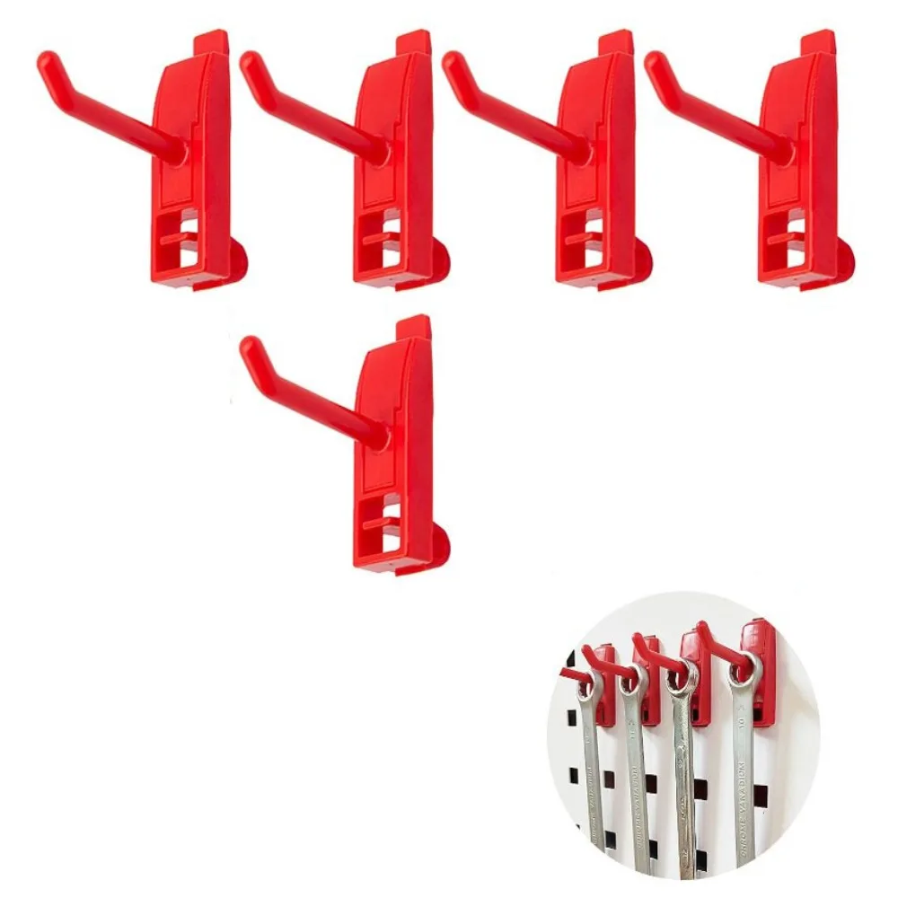 Peg Board Organizer Accessories Pegboard Hooks for Hanging 1.5 Inch Single Long Hanger for Organizing Garage Workbench Tools