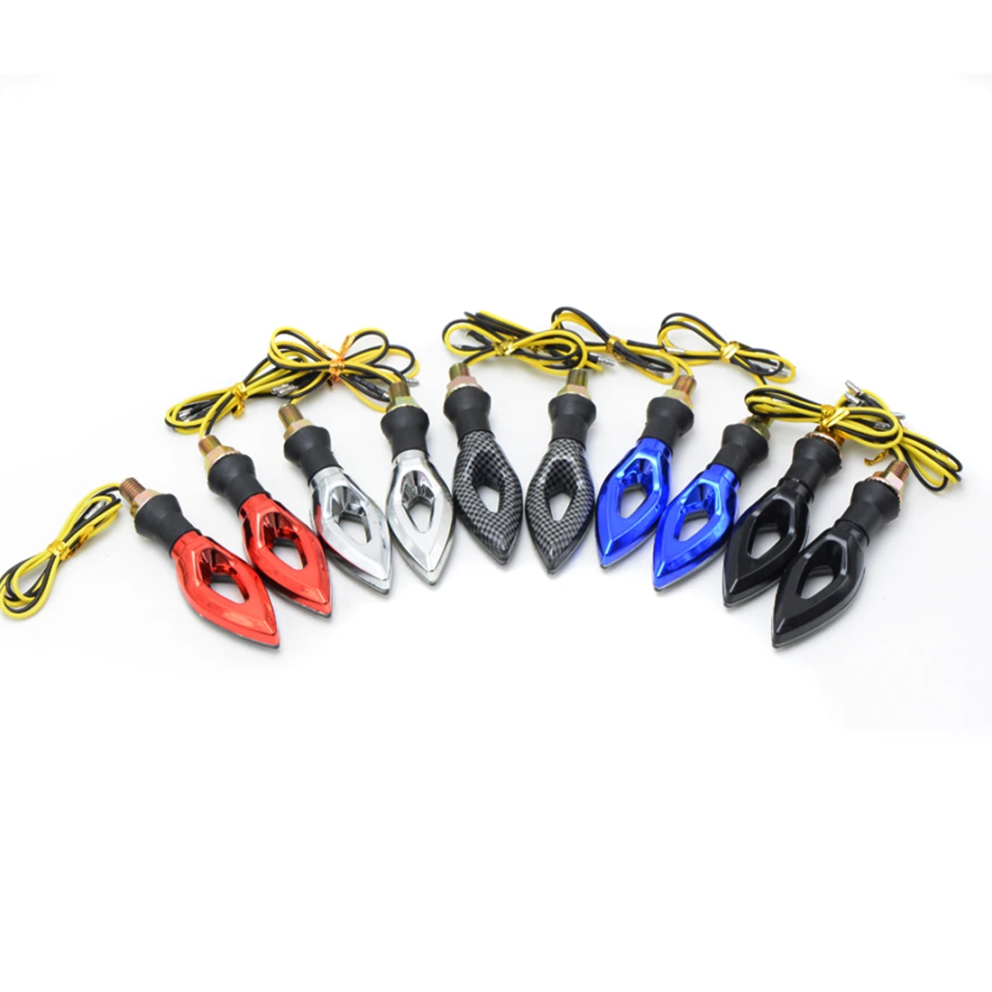 Universal LED Motorcycle Turn Signal Indicators Lights/lamp FOR honda CB 599 919 400 CB600 HORNET CBR 600 F2 F3 F4 F4i 900