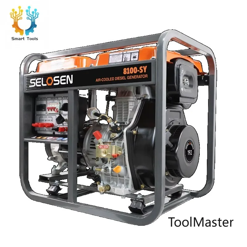 

[Hot Sale] SELOSEN 6.8 Kw 7.2kw Electric Power Generator 6.8kva 1 Phase Small Marine Intelligent Portable Generators For