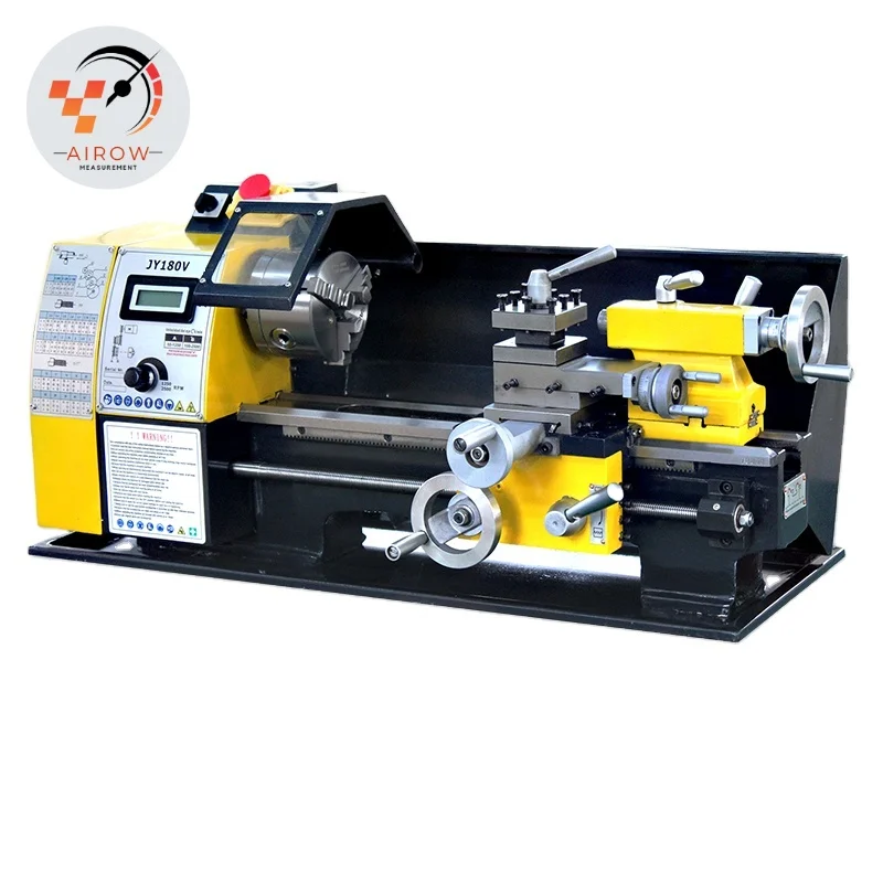 

Настольный токарный станок Airow 180V: ручной, мини, для обработки металла, горизонтальный, механический, компактный