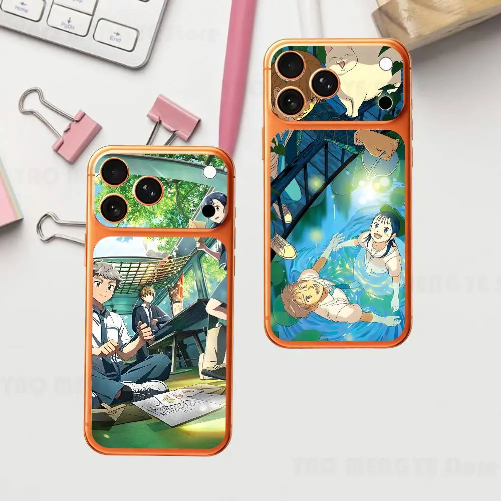 

Your Letter Anime For IPhone 17 Pro ProMax Full Back Cover Decal Wrap Skin Rear Protective Sticker Film
