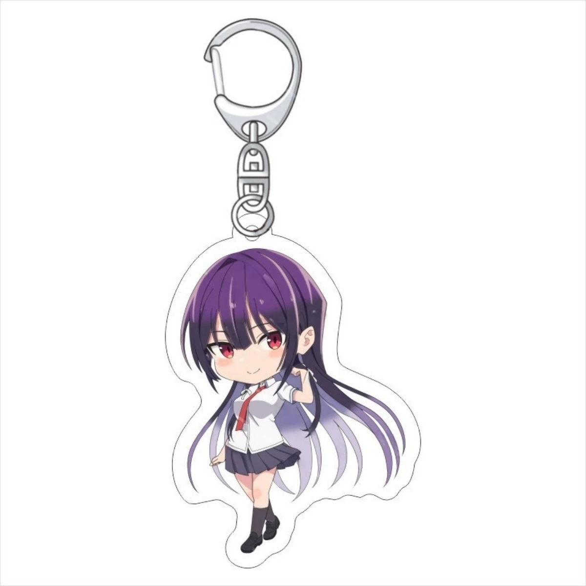 Anime Please Put Them On, Takamine-san Komiya Daisuke Cosplay COSTUME Acrylic Key Chains Keyring Prop Xmas Gift