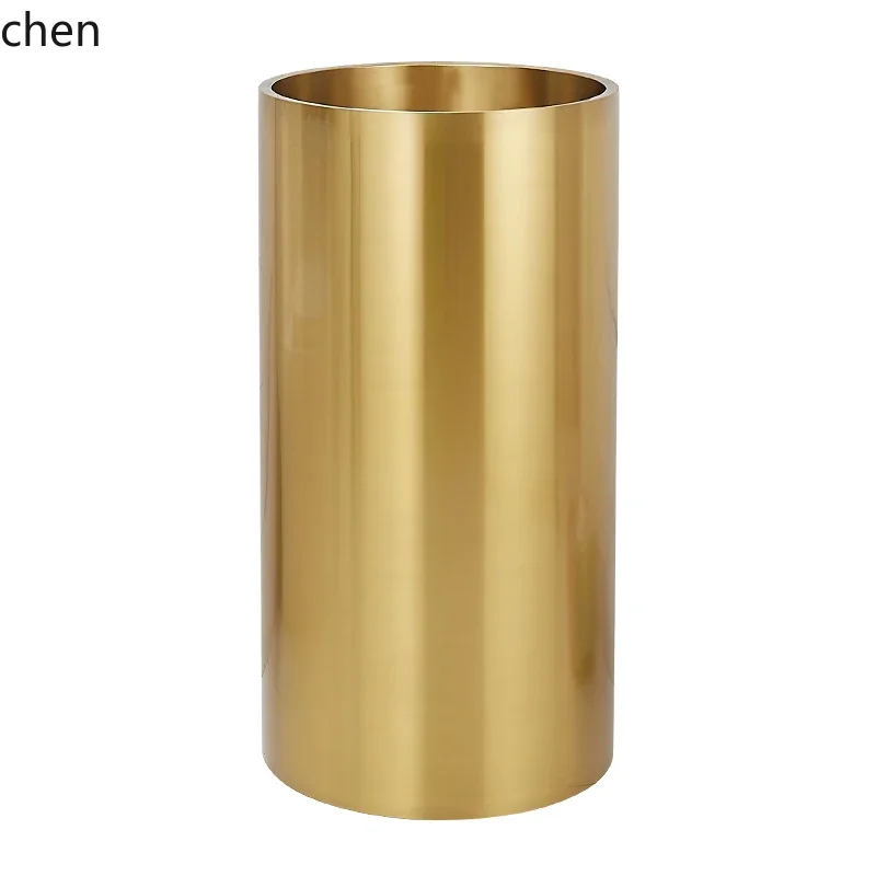 TP-30 CP stainless steel round washbasin integrated floor hotel bathroom light luxury column type