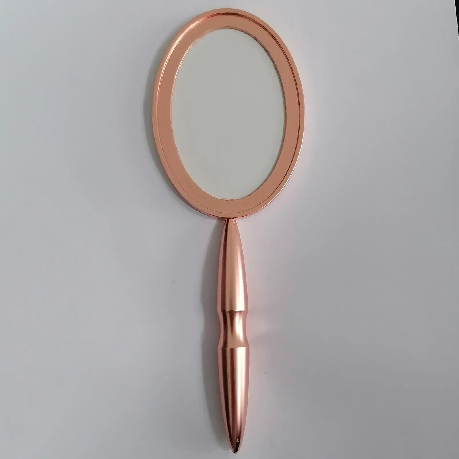 

Компактное карманное зеркало из цинкового сплава, портативное овальное косметическое зеркало для женщин и девушек, для использования в сумках