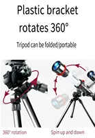 Professional Astronomical Telescope Powerful Monocular Portable Outdoor HD Moon Space Planet Observation Gifts for Children