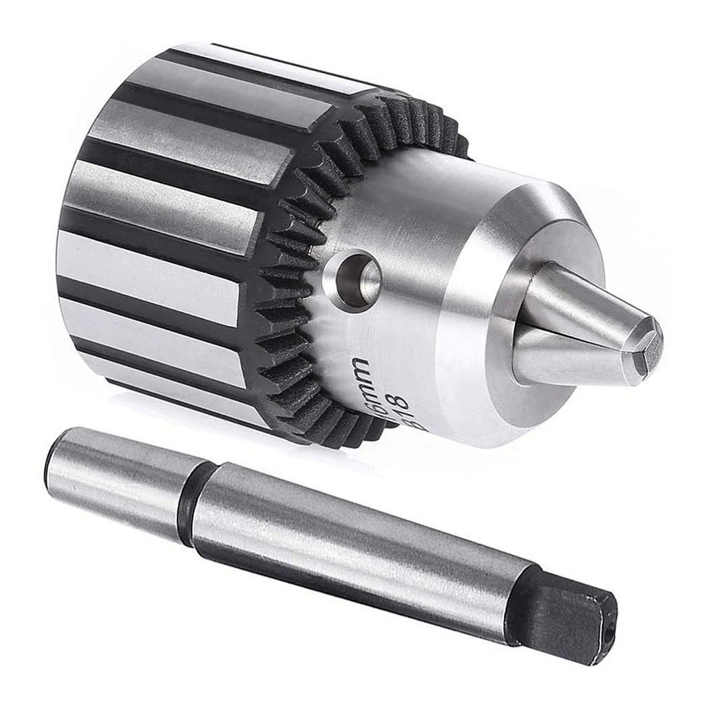 Mandril de broca industrial de alta precisão, Bench Drill, Heavy Duty Chuck, Chave de cabeça, 3-16mm, B18