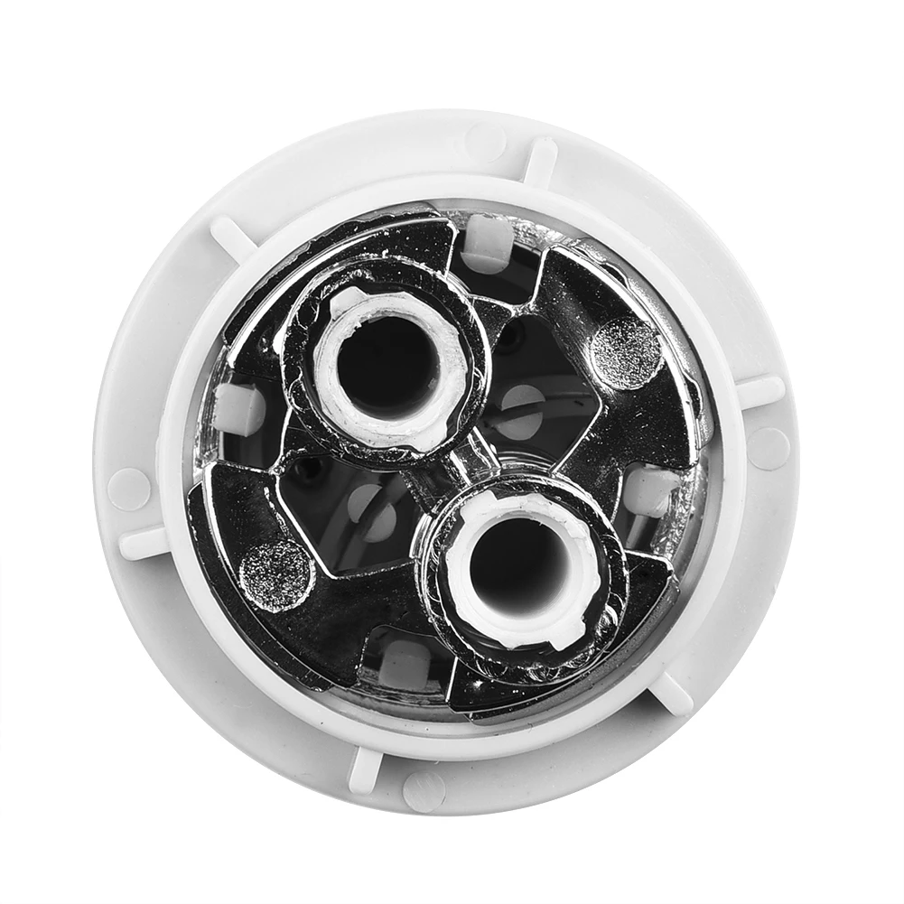 48/58MM 듀얼 푸시 버튼 플러시 화장실 물 탱크 더블 초승달 모양 2 막대 욕실 화장실 스위치