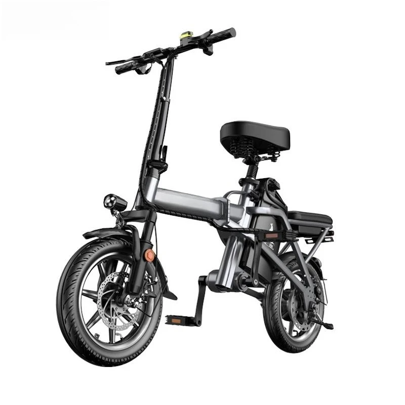 

Chainless aluminum alloy folding new national standard driving ultra-light power battery car