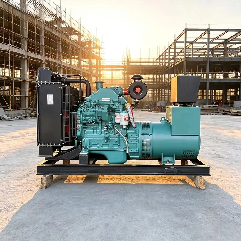 230V 240V 50Hz Diesel Generator Set 50kW 62.5kVA Silent Genset with ATS Automatic Transfer Switch for Office Backup Power Supply