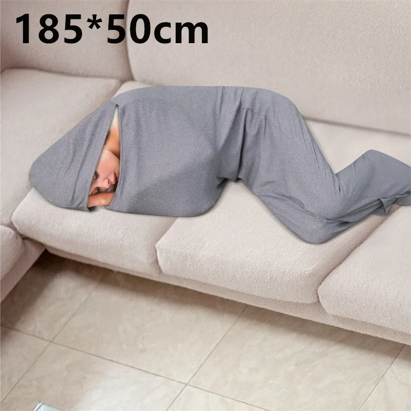 Portable S/M/L/XL Comfortable Sleeping Bag For Adult Kids Travelling Compression Blanket Napping Bags For Camping Hiking