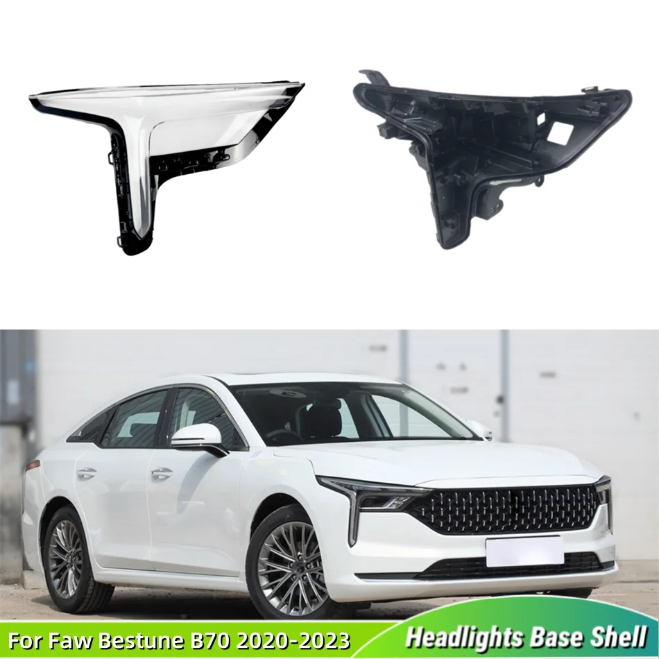 For Faw Bestune B70 2020 2021 2022 2023 Articles Cars Base Head Lamp Shell Headlight Back Housing Holder Headlights Lamp Glass