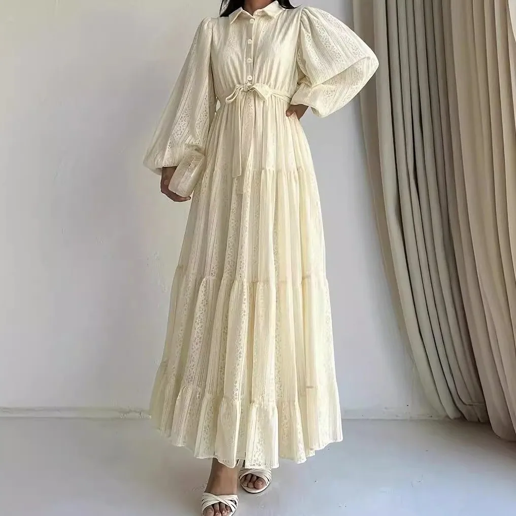 Elegant African Dresses For Women Dashiki 2024 Summer Autumn Maxi Dress Ladies Traditional African Clothing Fairy Long Dress