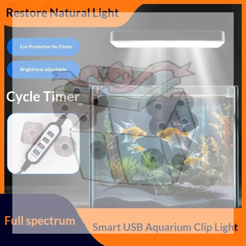 Planted Aquarium Cycling - 【CC】Led Waterproof Aquarium Light 360 Adjustable