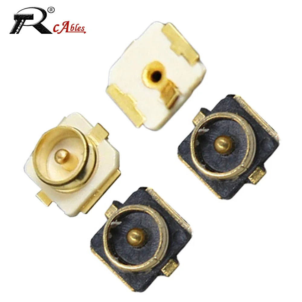 100PCS/LOT u.FL MHF3, MHF4 Male Plug PCB Soldering Connector for For RG178 / RF1.37 / RF1.13 / RF0.81 Cable