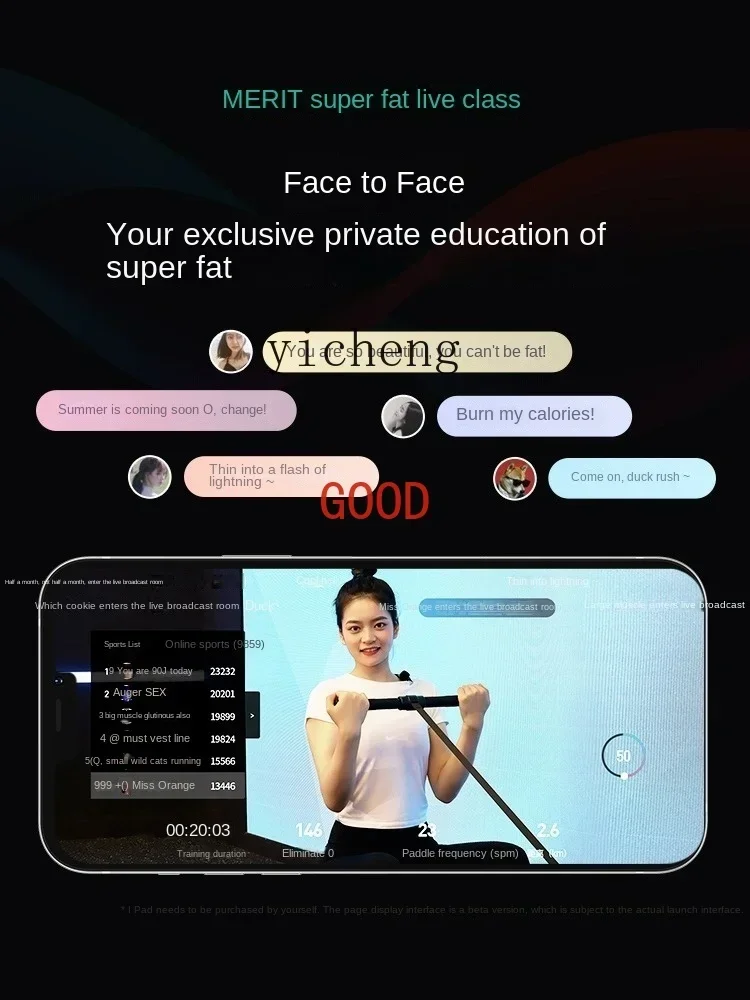 Xl Home Smart Magnetic Resistance Rowing Machine Mute Fitness Exercise Training Rowing Machine