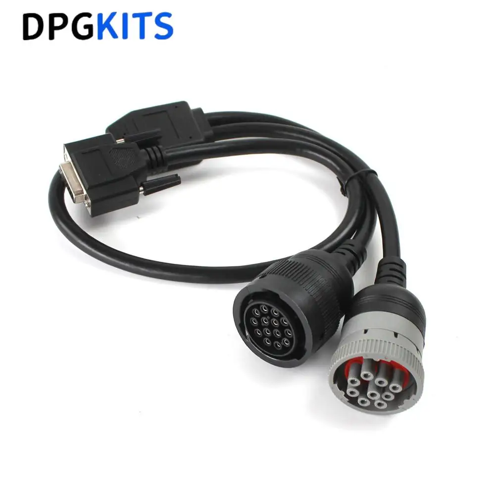 9-pin & 14-pin Split Y Service Cable 17-7485 For Cat Diagnostic Adapter Tool ET-3 ET-III COMS 4 Connector Cable
