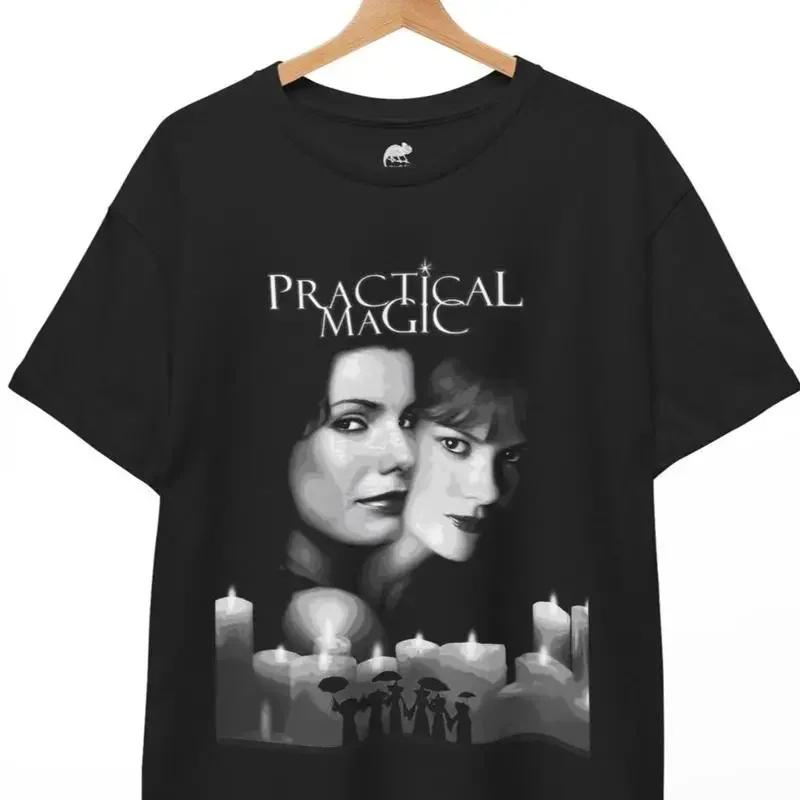 Practical Magic Shirt. Retro Horror T-shirt, Witch Halloween Gift. Unisex Tee