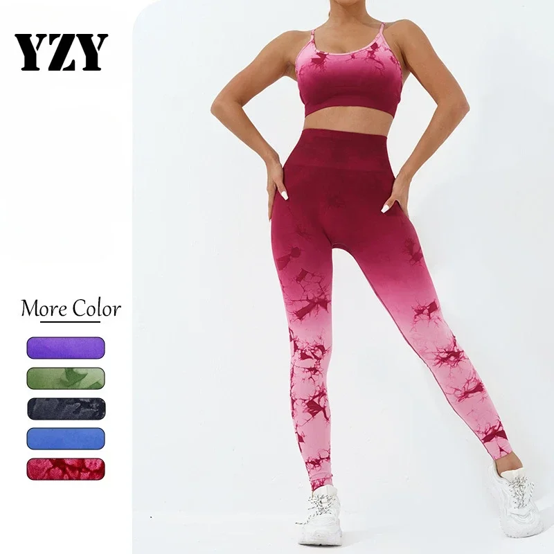 Seamless Yoga Jumpsuits Sports Fitness Hip-lifting Skinny Backless Sports Bra Yoga Suit Dance Workout Gym Sportswear for Women