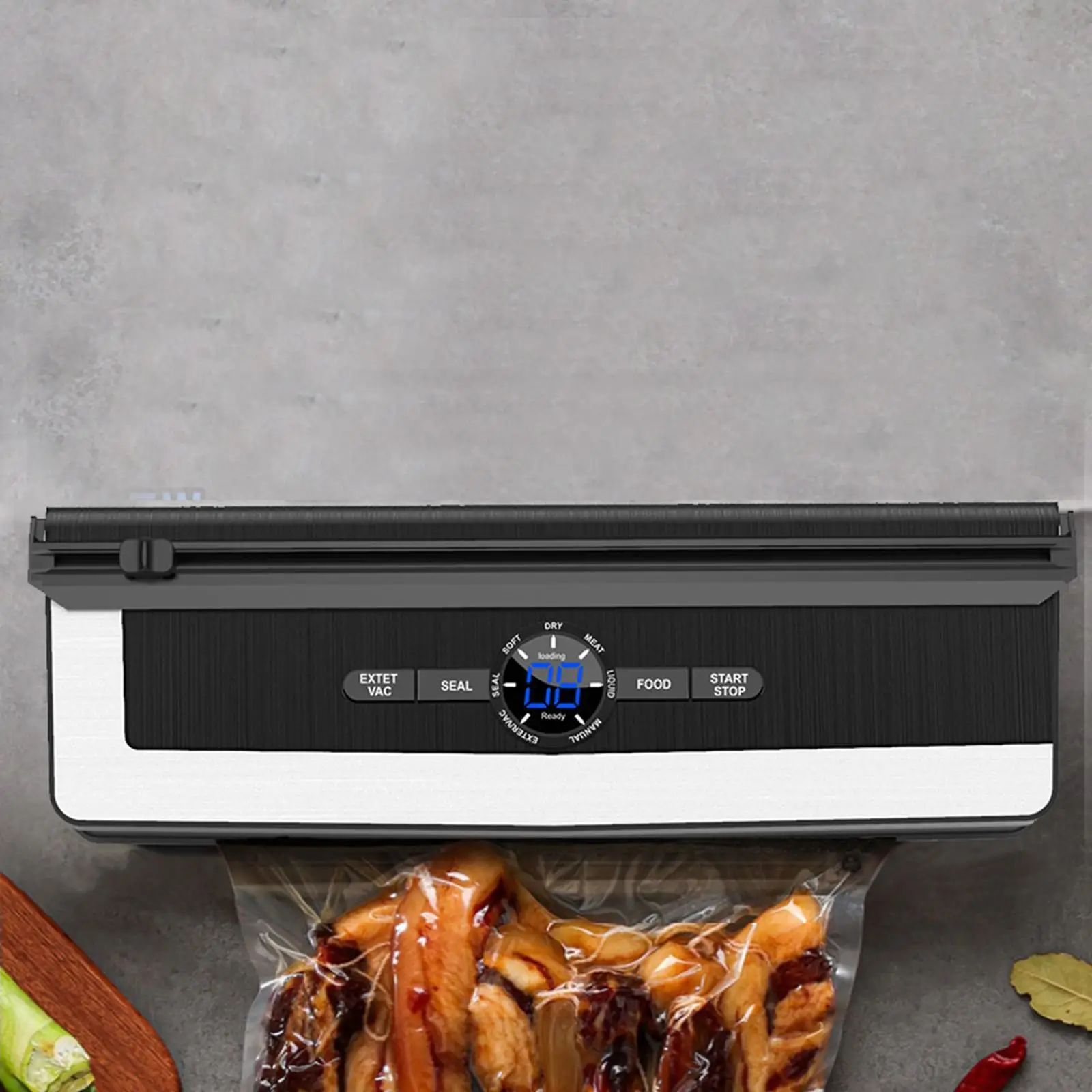 Vacuum Sealer Machine Multifunctional with Vacuum Bags for Meat Nuts Fruits