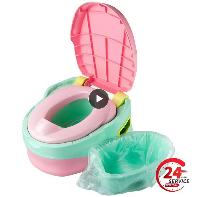 Roll Universal Potty Baby Training Toilet Seat Bin Bags Travel Urina Liners Disposable With Drawstring Boy Girl WC Accessories