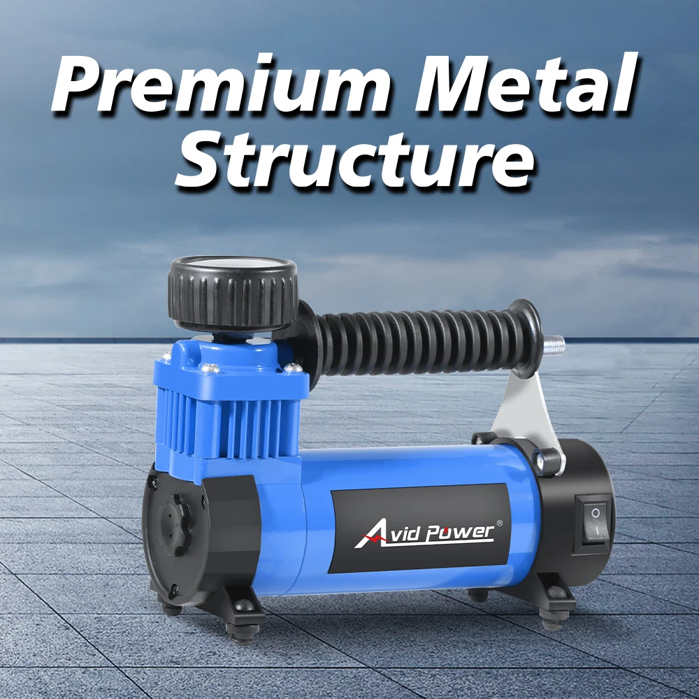 

Портативный насос Avid Power Cap280 12 В постоянного тока 140 фунтов на квадратный дюйм, бесщеточный беспроводной автомобильный воздушный компрессор для шин