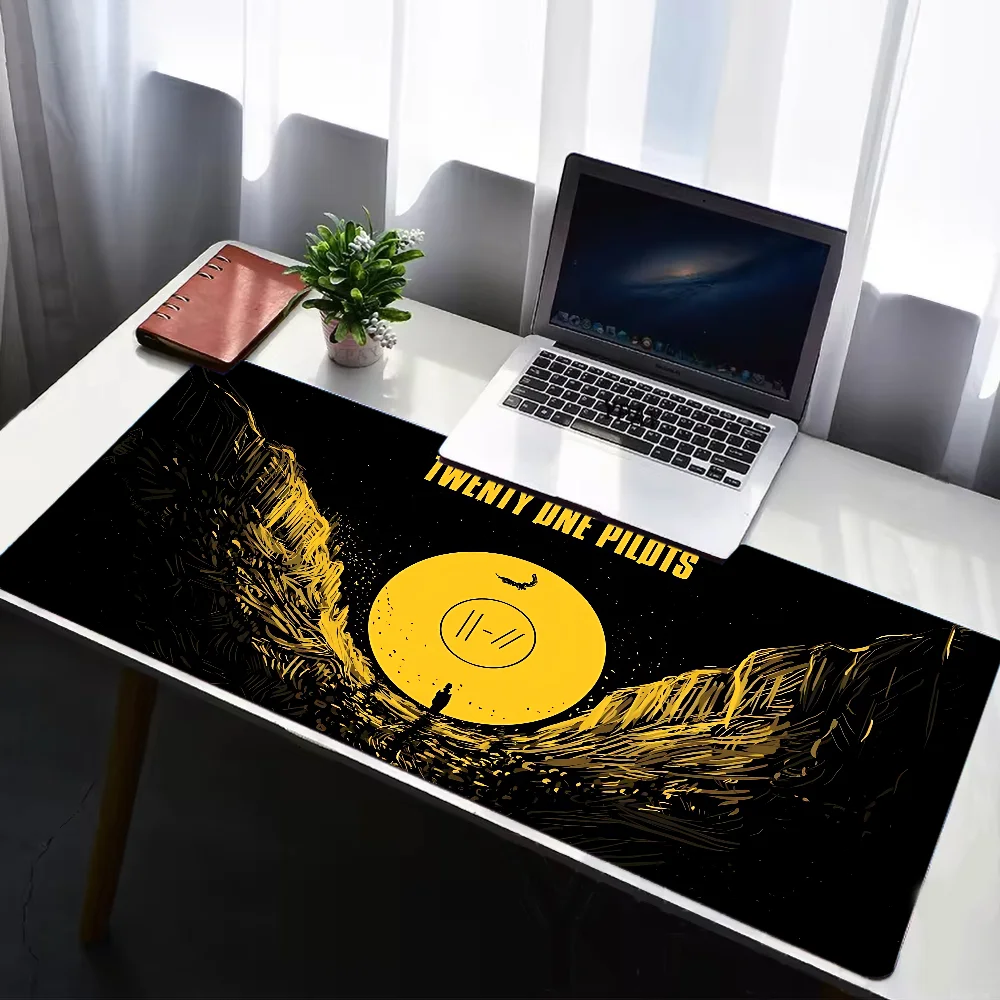 

T-Twenty One Pilots Mousepad Mouse Pad Laptop Gaming Accessories Mousepad Large Desk Mat Computer Gamer Keyboard Rug Carpet