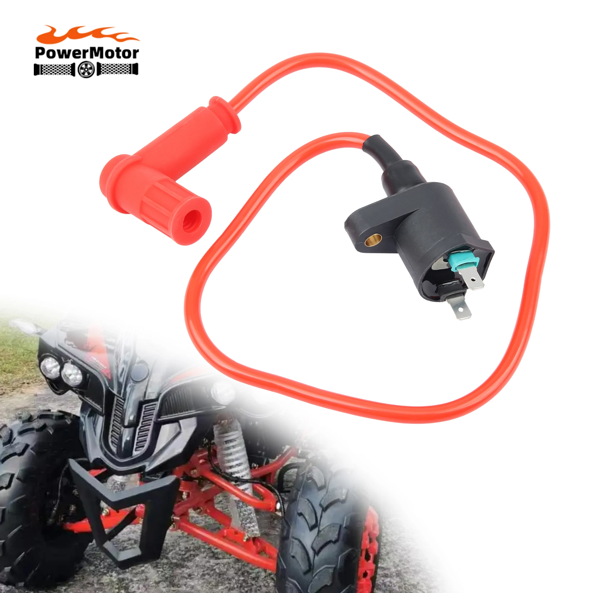 Motorcycle Racing Ignition Coil For 50cc-250cc 110cc 125cc 150cc 170cc Dirt Pit Bike ADV ATV Go Kart Quad Universal Accessories