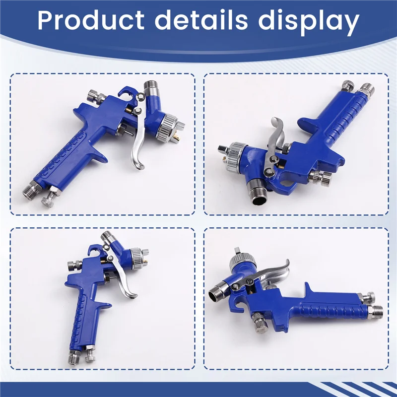 

AT05-Professional 0.8MM/Nozzle H-2000 Mini Air Paint Spray Gun Airbrush HVLP Spray Gun For Painting Car Aerograph Airbrush