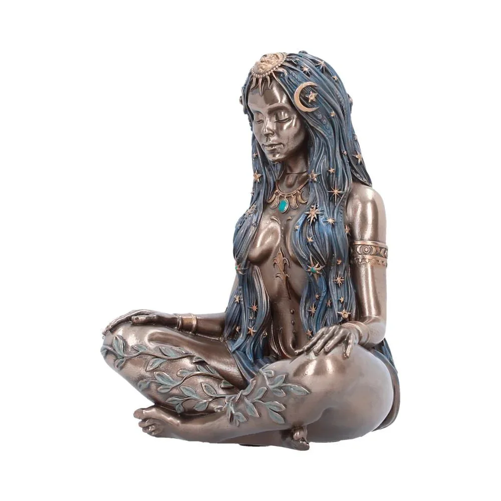 Mother Earth Gaia Resin Statue Mother's Day Art Goddess Figurine Mother Earth Sculpture Home Desktop Decor Spiritual Craft Gift