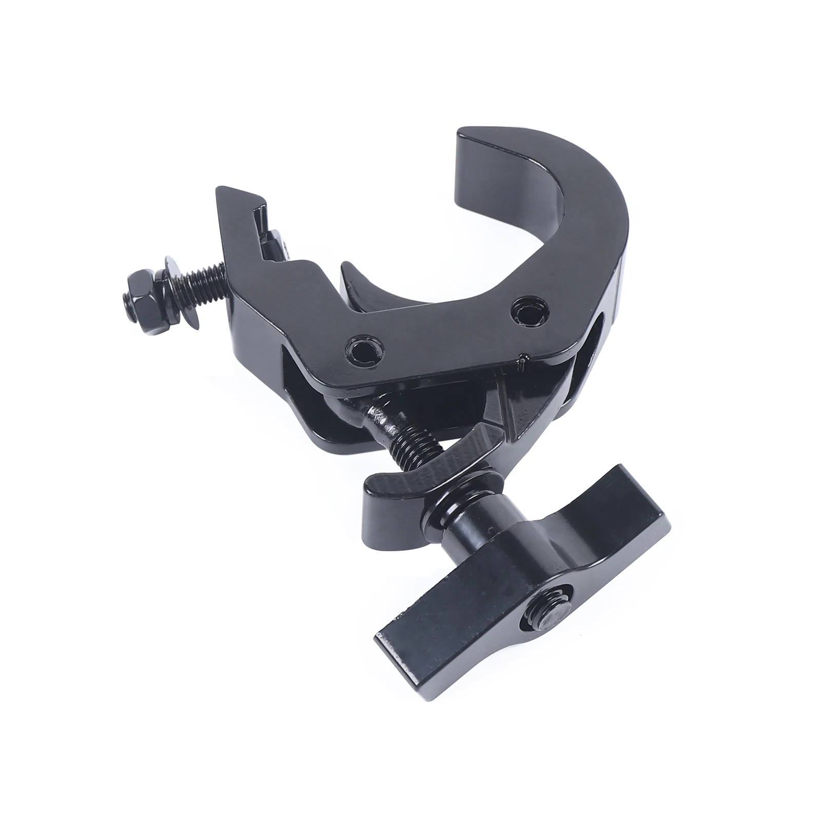 8 шт. 4-5,2 см диапазон зажима сценические зажимы для освещения Par черный зажим для сценического освещения с практичной ручкой из алюминиевого сплава