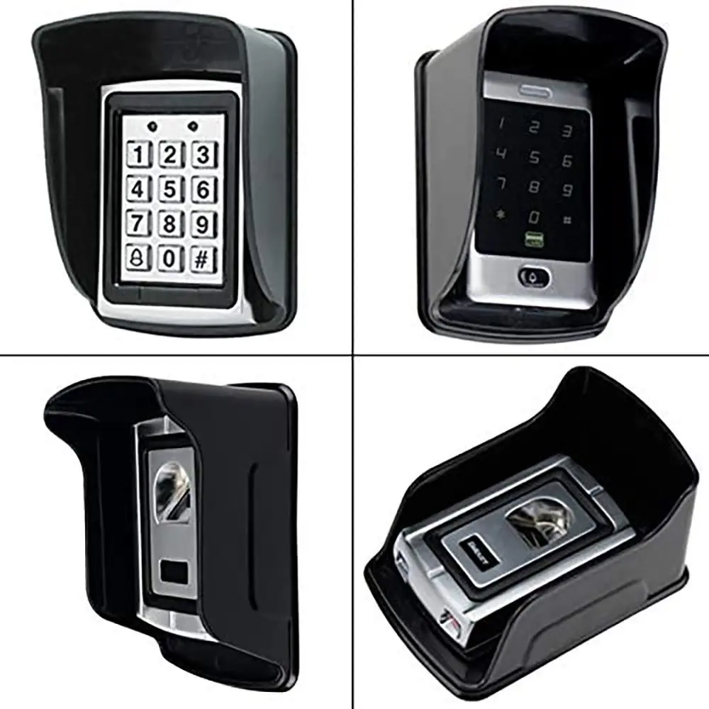 IP86 Door Lock Protector Fingerprint Access RFID Card Rain Cover Waterproof Cover Rain Shield Access Control Shell