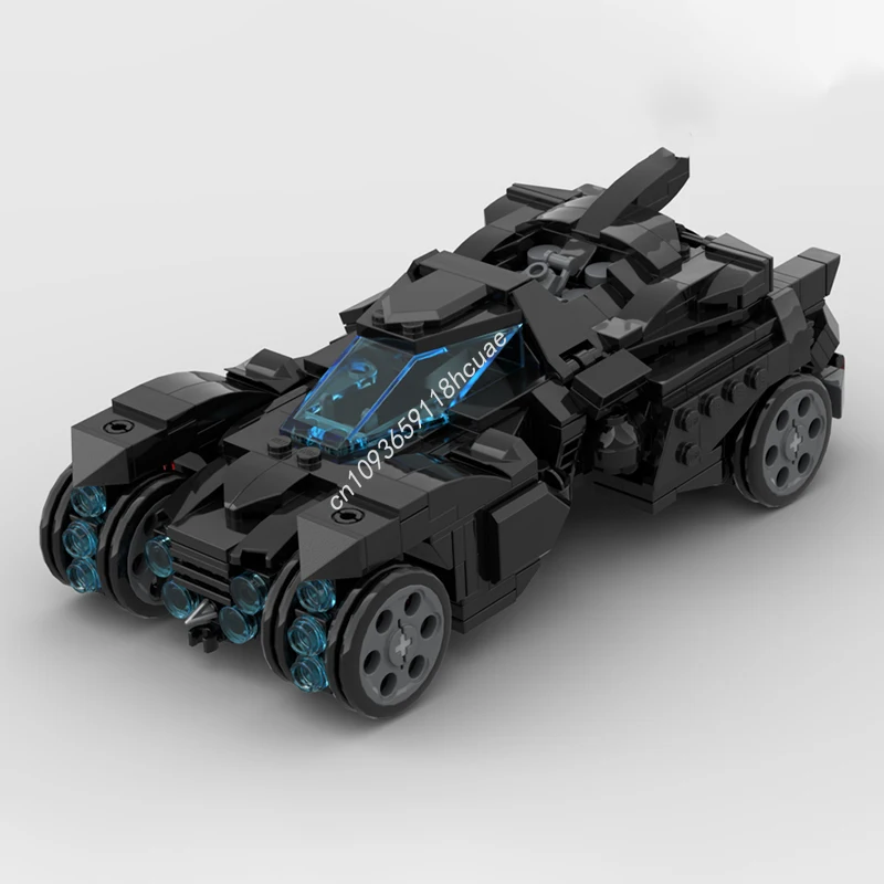 

538 шт. MOC Arkham Knight Batmobil Super Heroes Модель Строительные блоки Архитектурная идея Модульные игрушки Подарки на день рождения и Рождество