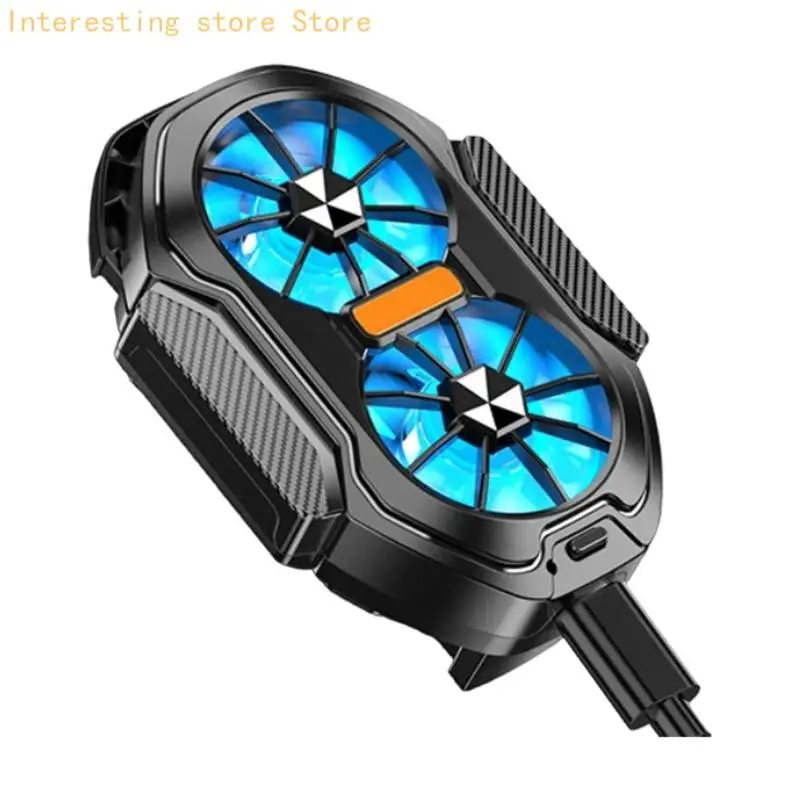 Silicone Grip Pad Blue Light Coolers System for Video Watching and Gaming 55KC