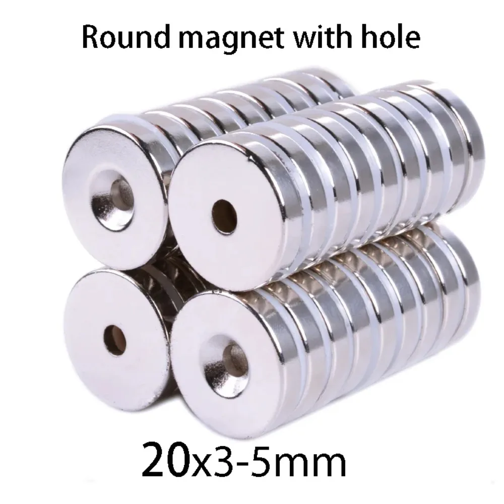 Industrielle Senkkopf-Scheibenmagnete mit Durchgangsbohrungen, Hochleistungs-Neodym-Magnete für Maschinen, Wissenschaftsprojekte & DIY – Detail 8