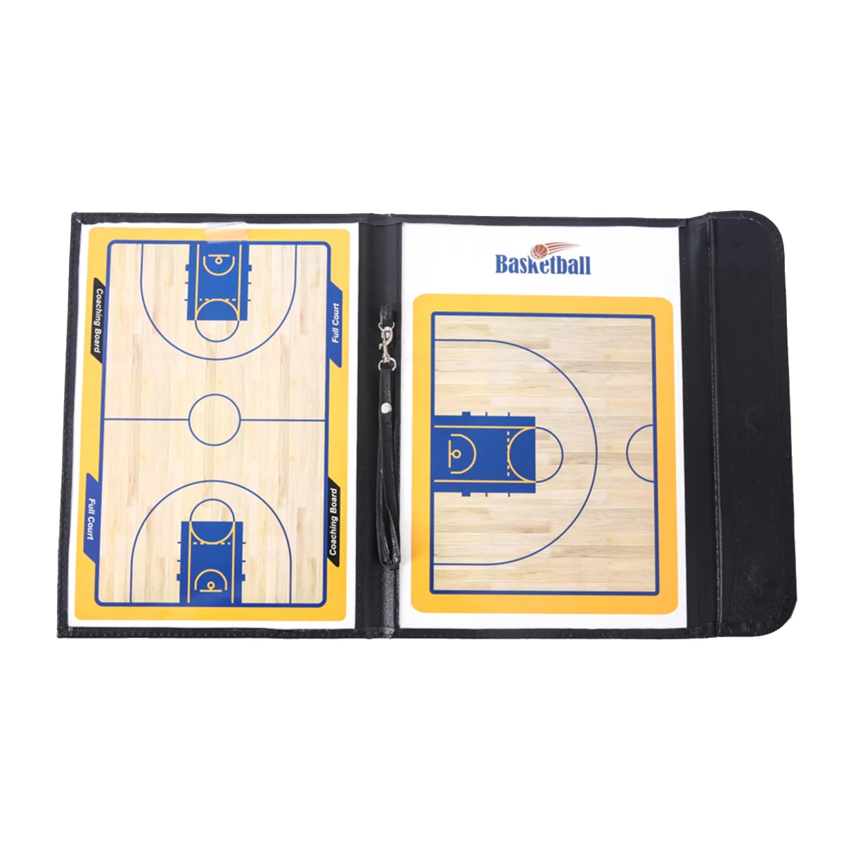 Basketball  Board Magnetic Tactics Strategy Board Coaches Clipboard Kit with Magnets and Marker Pen
