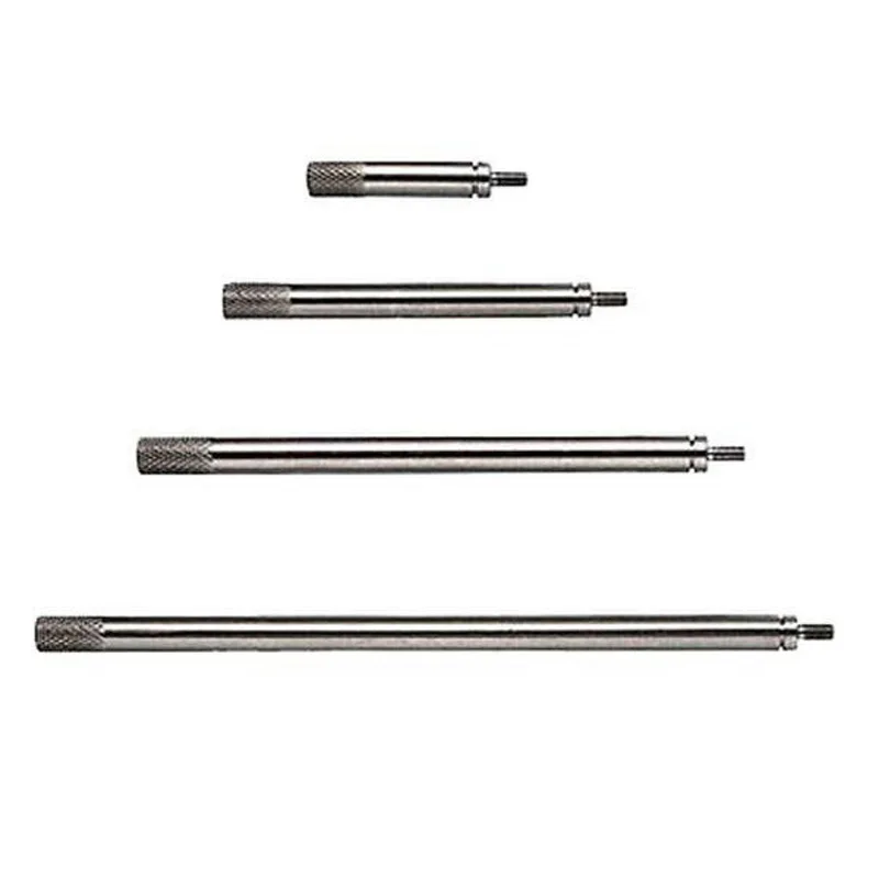 Practical Extension Stem Rod Set for Dial Digital Indicator 4pcs High Speed Steel M2 5 Thread 25 50 75 100 mm Length