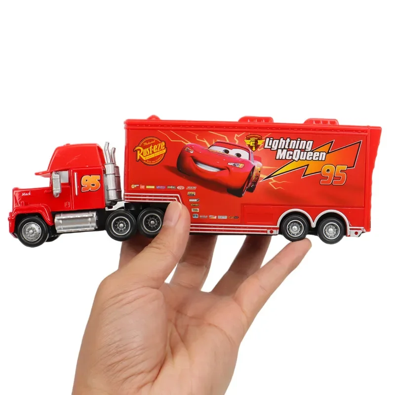 8/13/15Pcs Disney Pixar Cars Gift Box Metal Diecast lightning McQueen Car Model Toy Jackson Uncle Truck Boy Birthday Toys