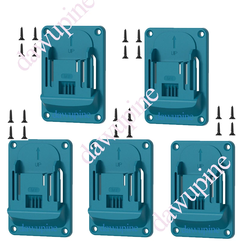 

Li-ion Battery Power Tool Holder Storage Fixed Bracket Installation Base Display Rack Belt Buckle For Makita 18V 14.4V HongSong