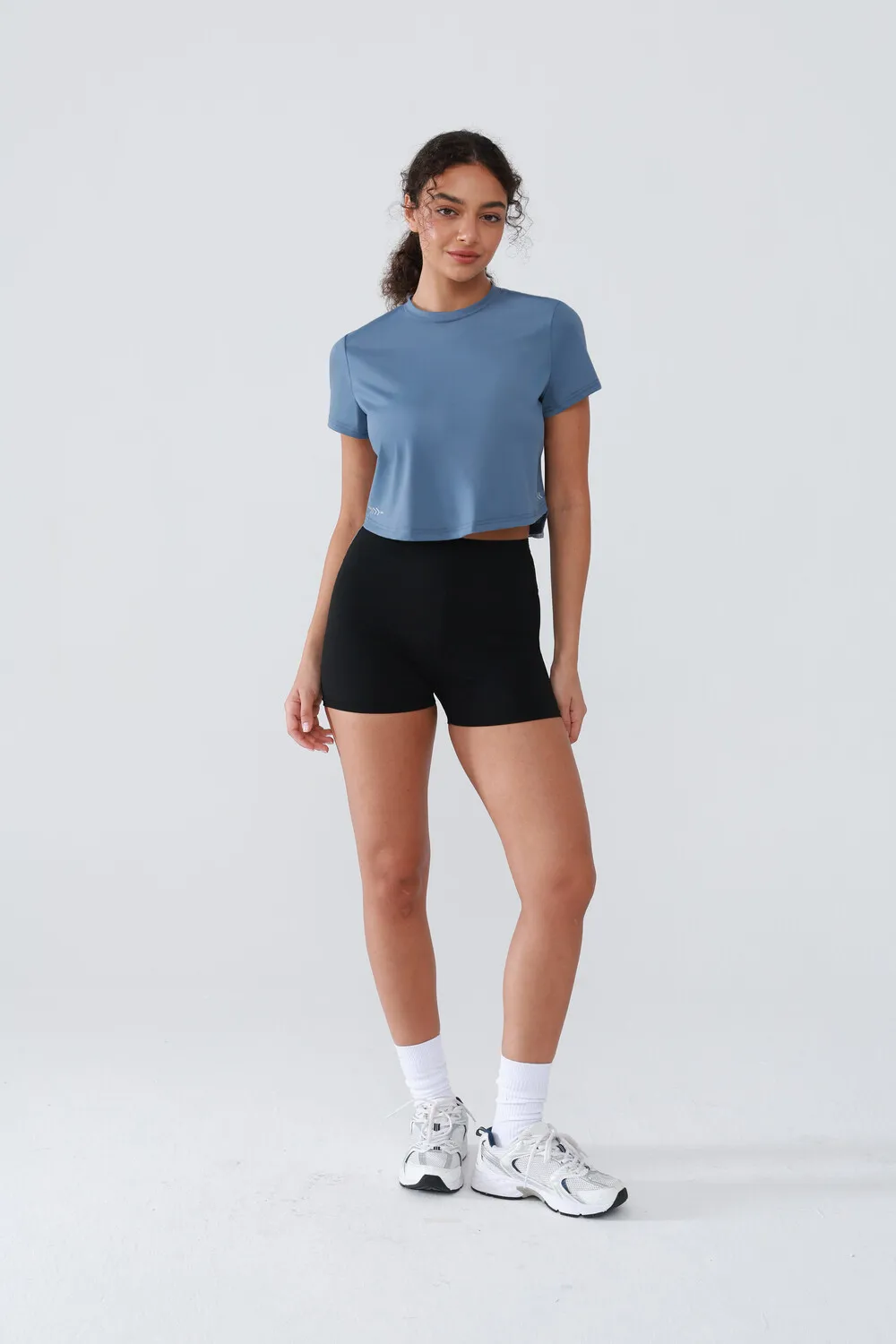 

Summer Cool Feeling Yoga Top Outdoor Running Sport T-shirt Breathable Casual Loose Fitness Short Sleeve Women's Wear