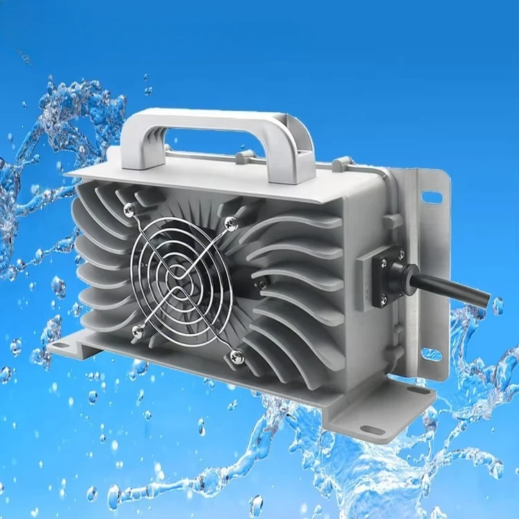 Waterproof 12v 35a 24v 28a 36v 20a  48v 15a 60v 12a 72v 10a Lead Acid Lithium Ion LiFe-PO4 Intelligent Smart Battery Charger